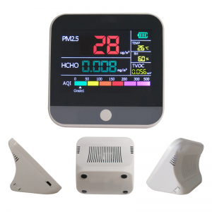 Inteligentny detektor jakości powietrza Monitor gazu PM2,5 z czujnikiem laserowym Detektor powietrza o wysokiej czułości